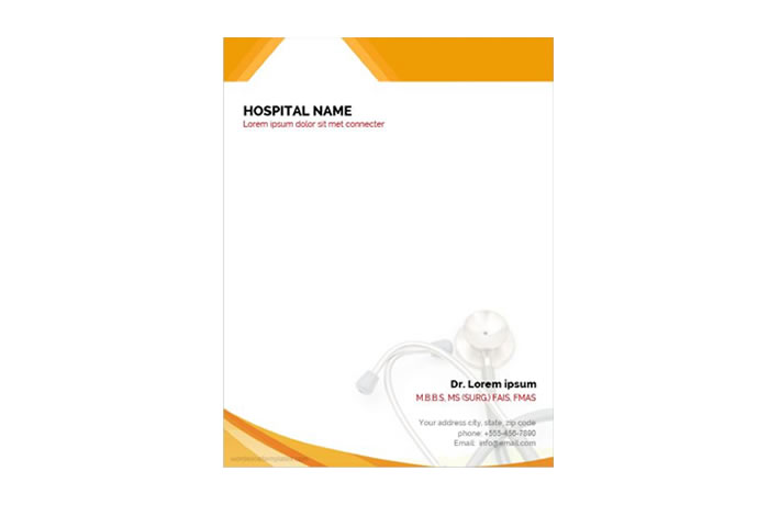 Hospital Stationery